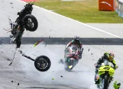 Akibat Insiden Besar di GP Catalunya, Balapan Terpaksa Dihentikan Dua Kali pada Lap ke-12