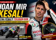 Joan Mir Kesal Kena Penalti Tekanan Ban di GP Catalunya